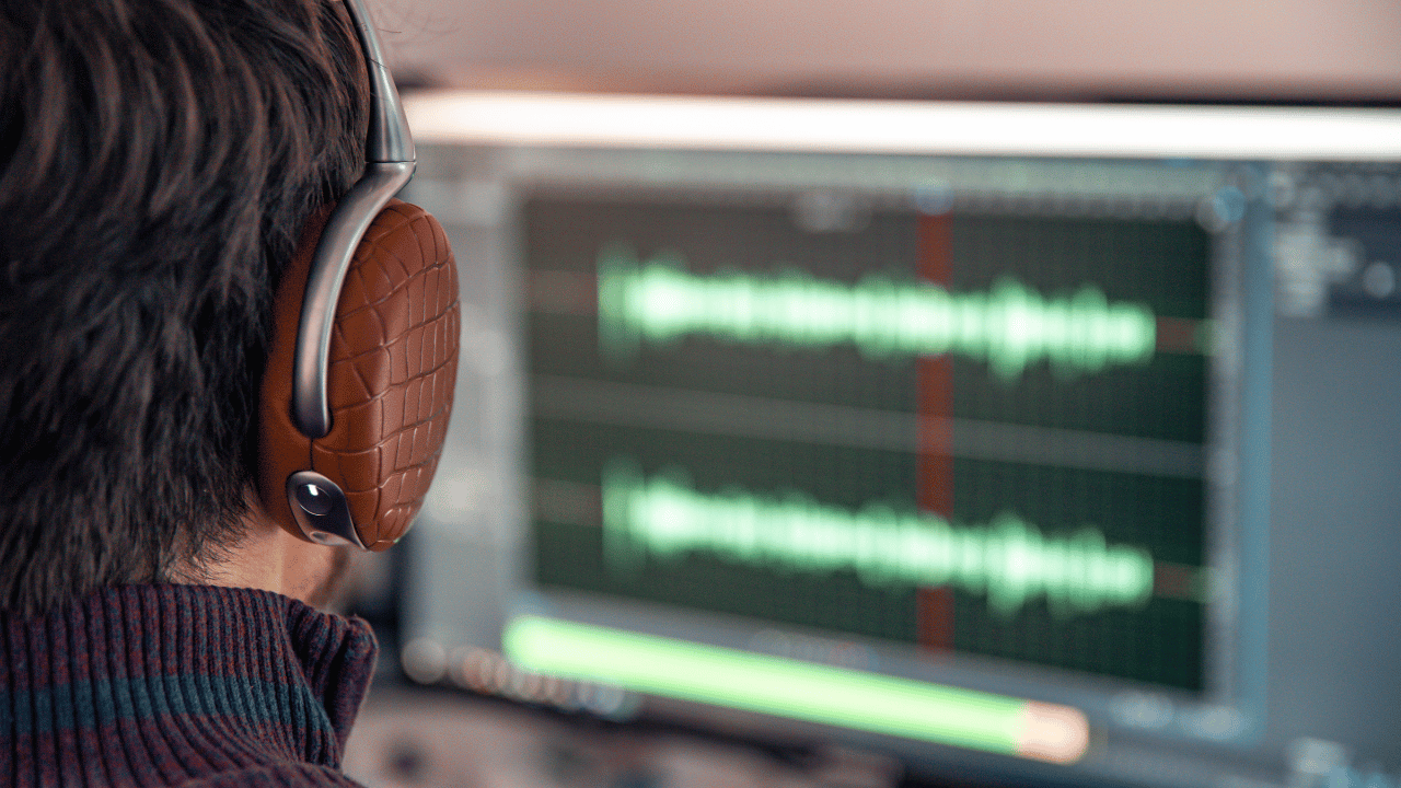 An audio editor consolidating takes with a DAW